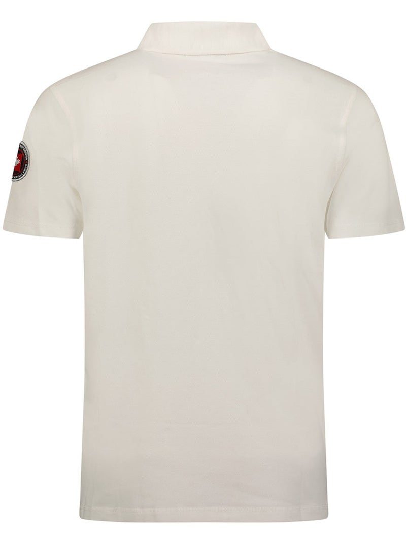 Polo kantrail – canadian peak Wit - Kiabi