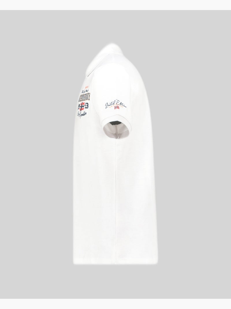 Polo kapuccino – geographical norway Blanc - Kiabi