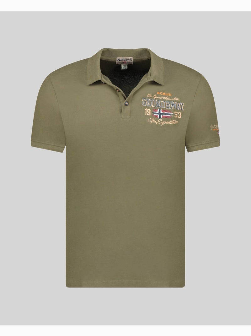 Polo kapuccino – geographical norway Kaki - Kiabi
