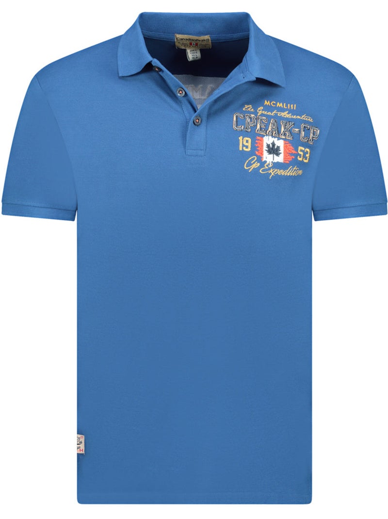 Polo kapucineak – canadian peak Blauw - Kiabi