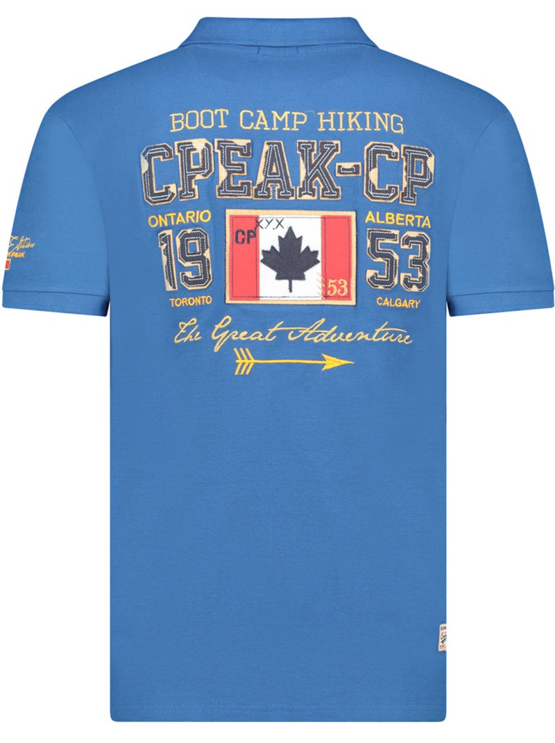 Polo kapucineak – canadian peak Bleu - Kiabi
