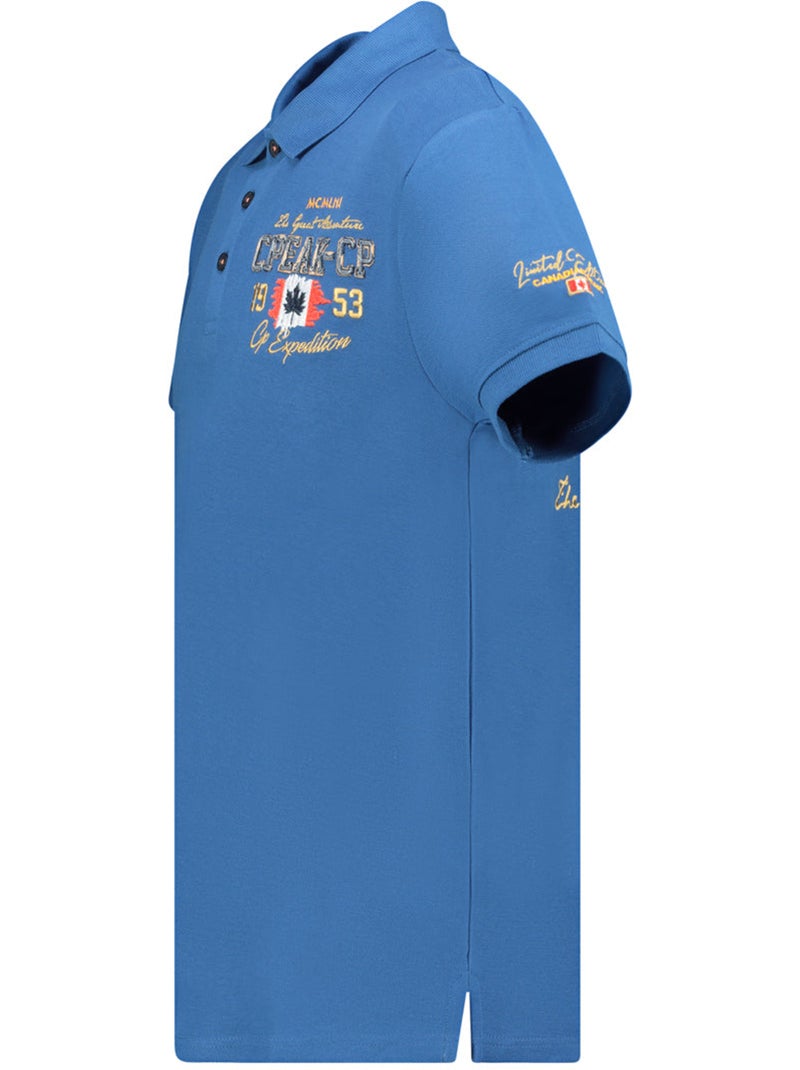 Polo kapucineak – canadian peak Bleu - Kiabi