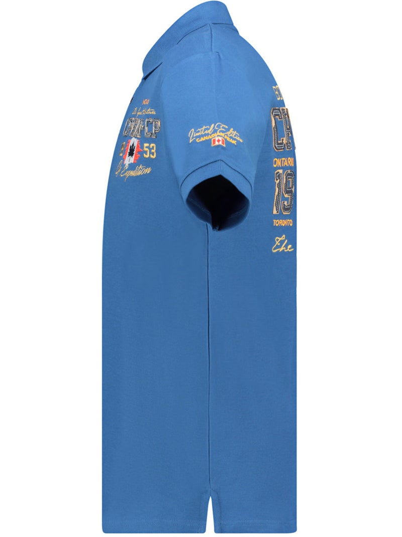 Polo kapucineak – canadian peak Bleu - Kiabi