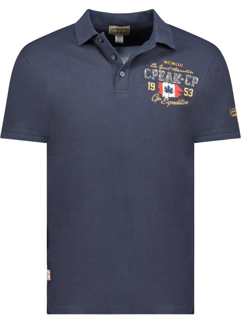 Polo kapucineak – canadian peak Marineblauw - Kiabi