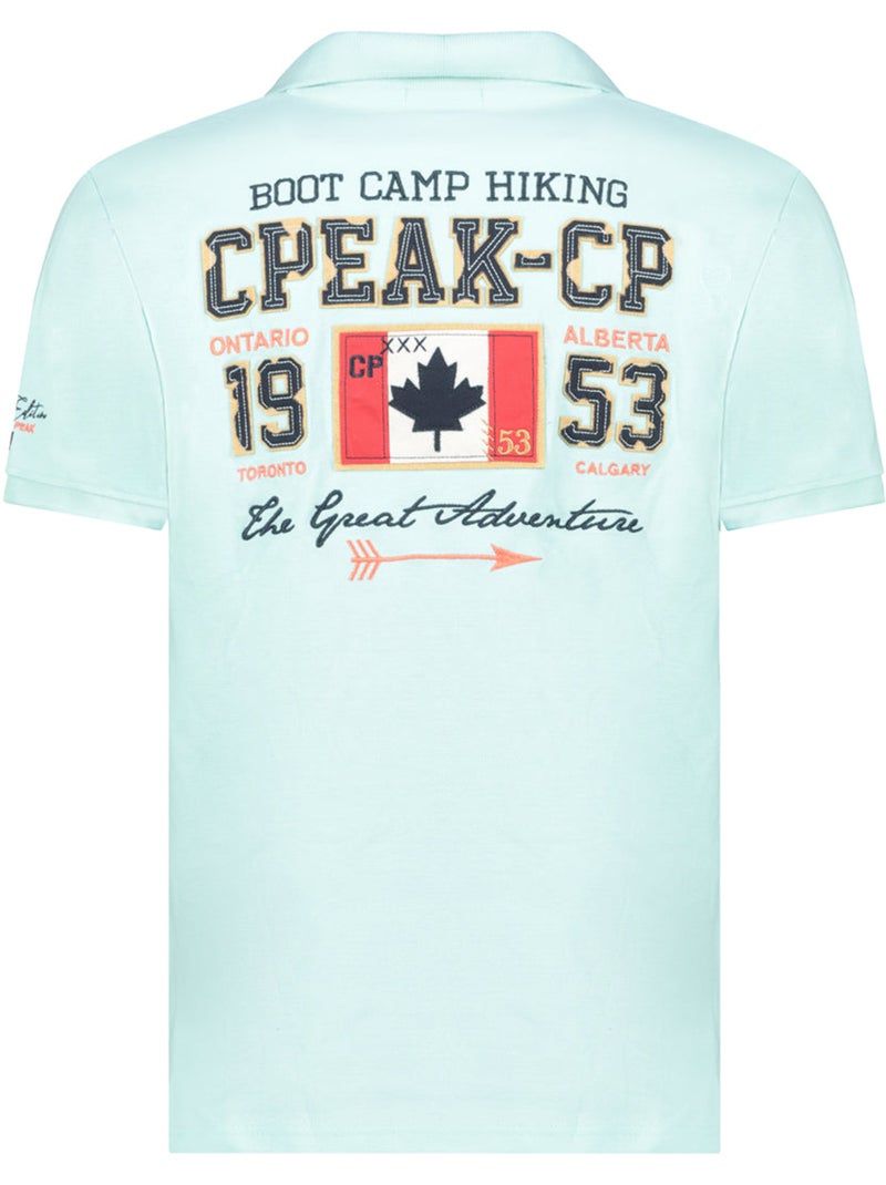 Polo kapucineak – canadian peak Menthe - Kiabi
