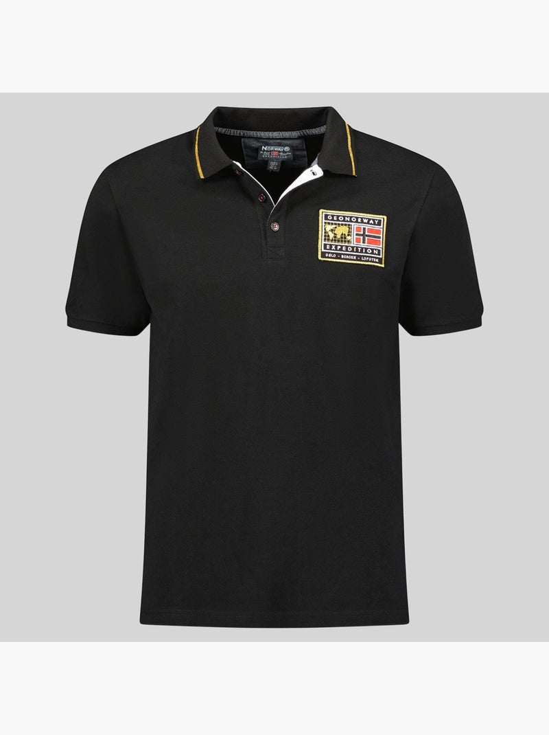 Polo karite – geographical norway Noir - Kiabi