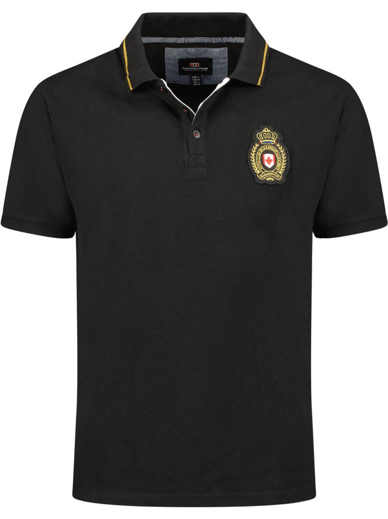 Polo kariteak – canadian peak Noir - Kiabi