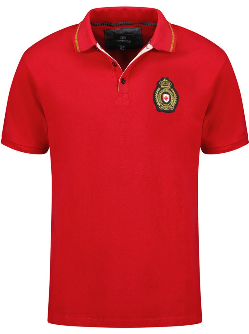 Polo kariteak – canadian peak Rood - Kiabi