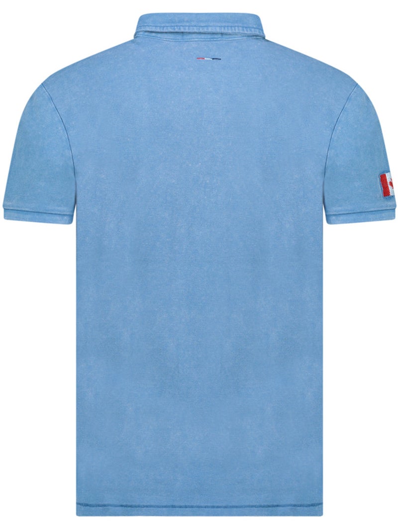 Polo karseak – canadian peak Bleu - Kiabi