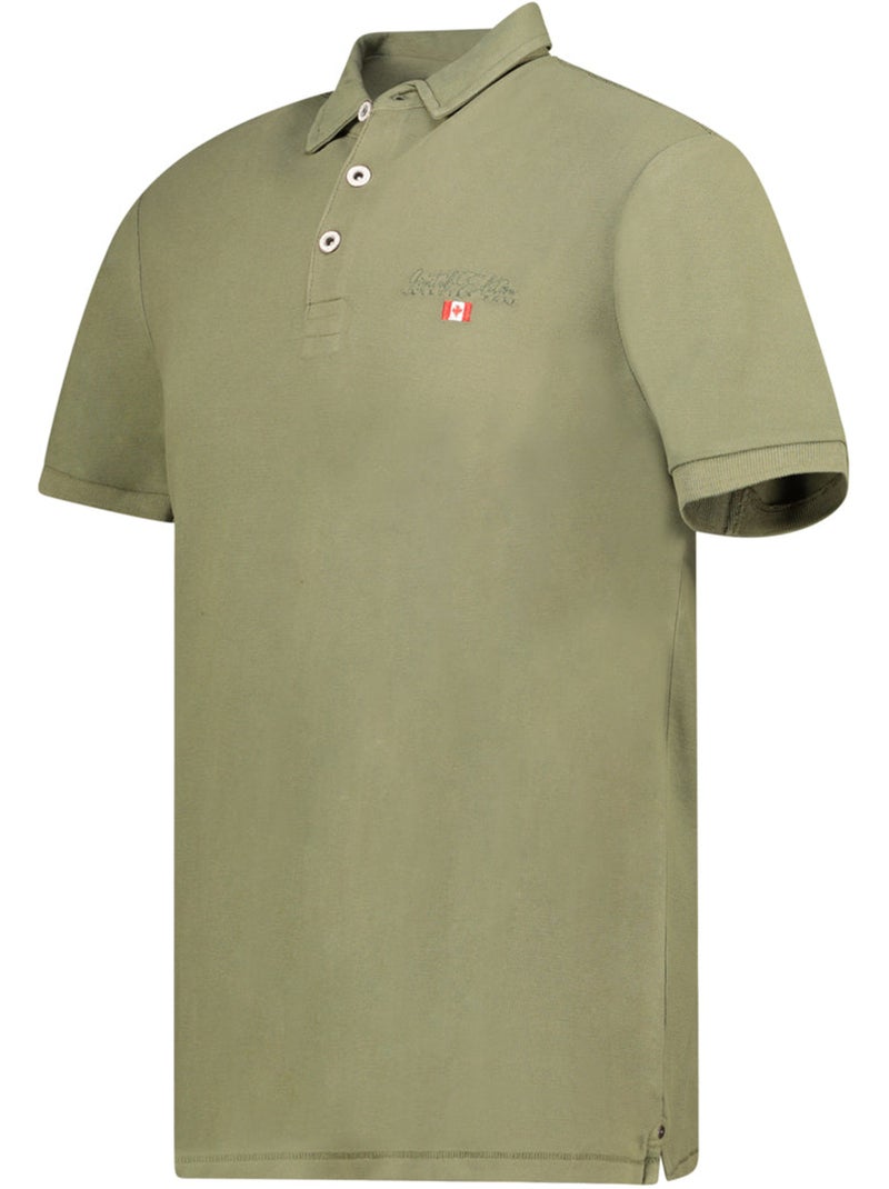Polo karseak – canadian peak Kaki - Kiabi