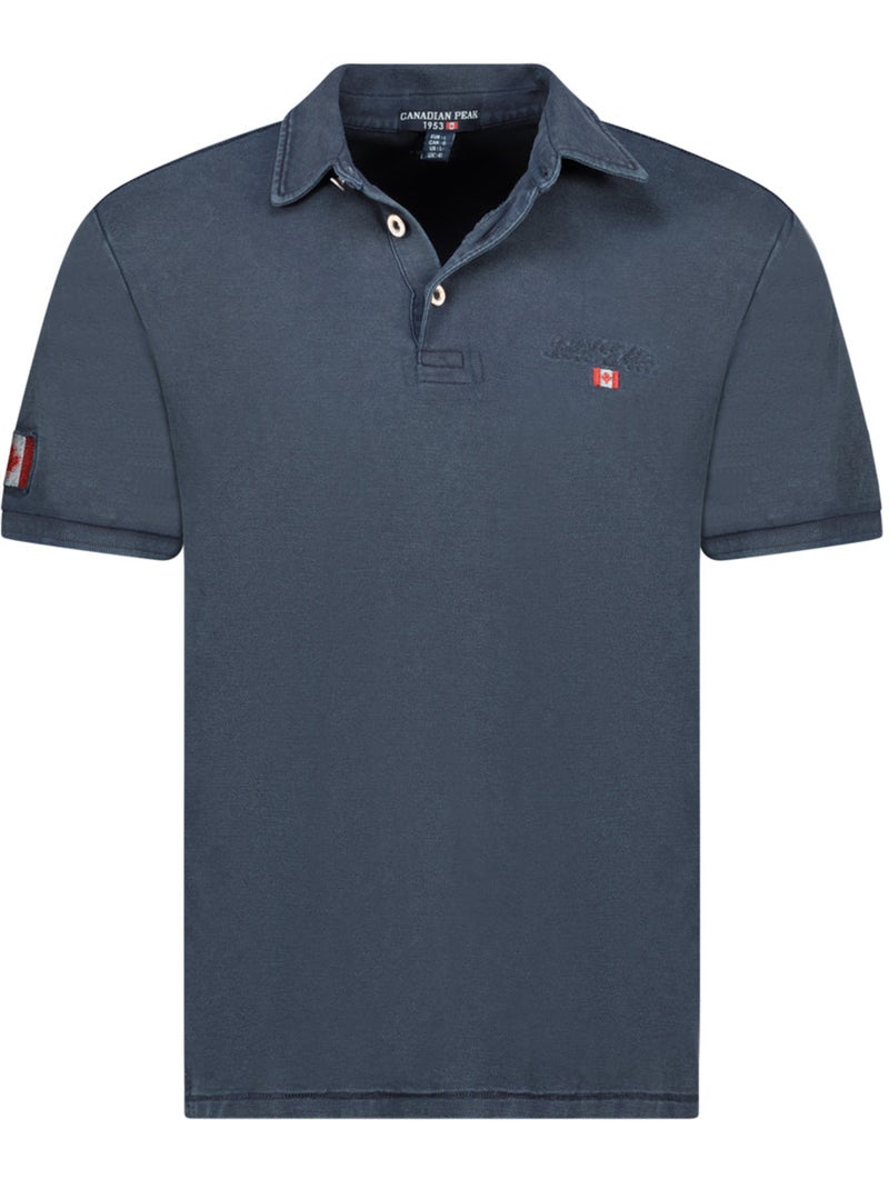 Polo karseak – canadian peak Marineblauw - Kiabi