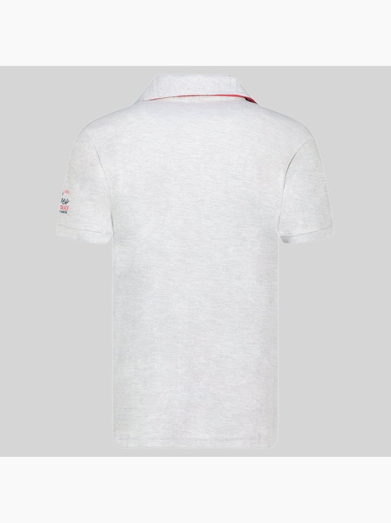 Polo kason – geographical norway Gris clair - Kiabi