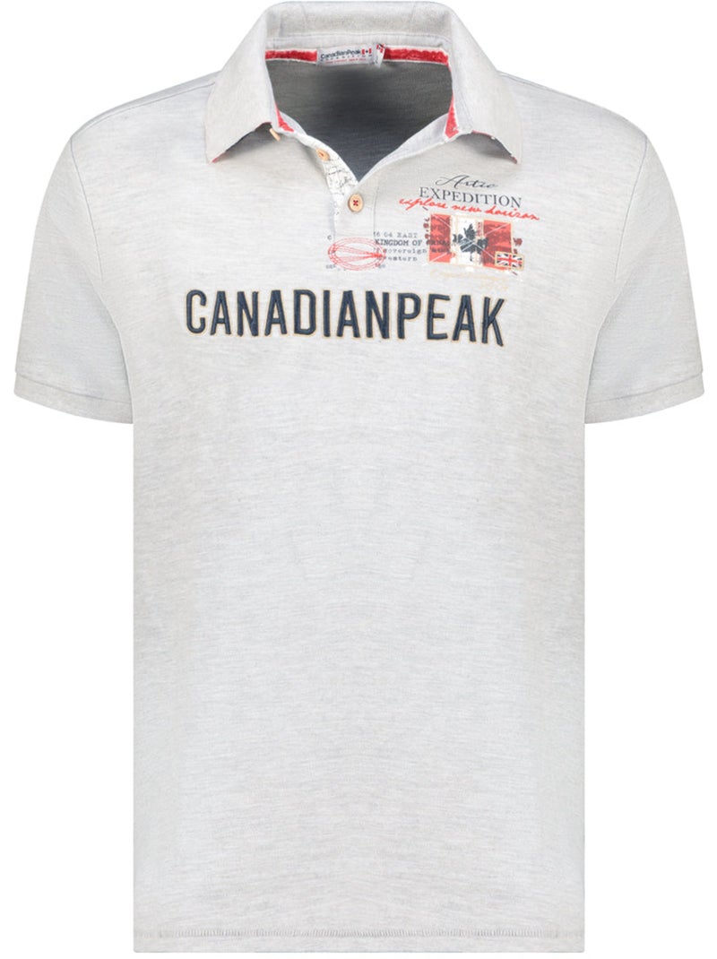 Polo kasoneak – canadian peak Lichtgrijs - Kiabi