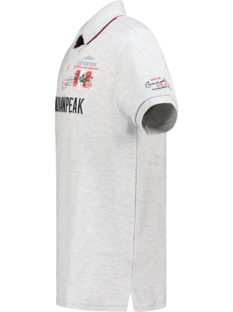 Polo kasoneak – canadian peak Lichtgrijs - Kiabi