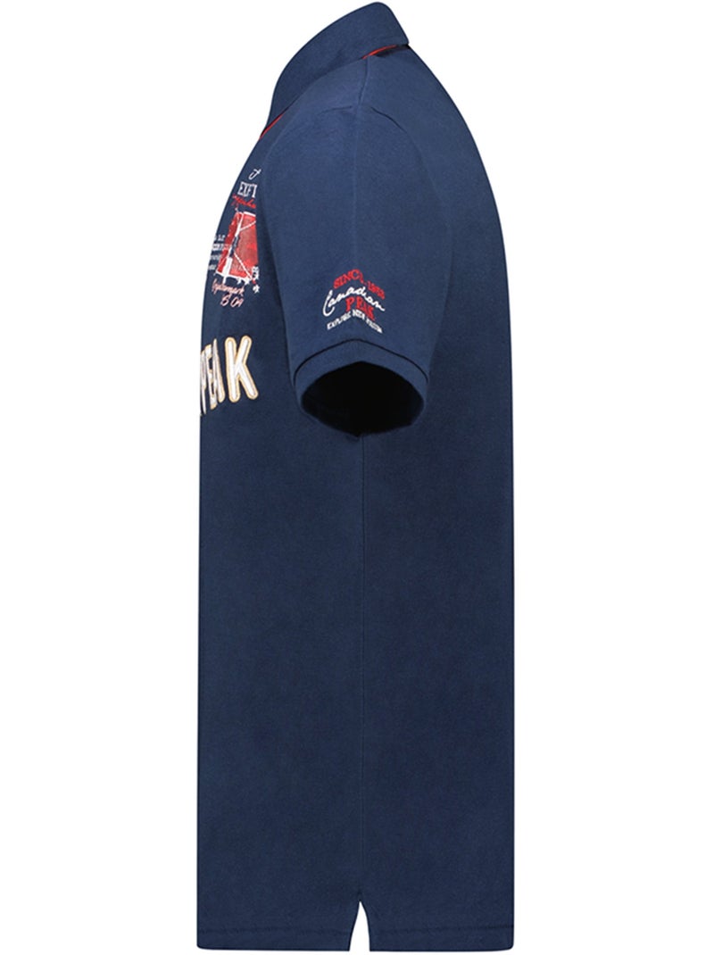 Polo kasoneak – canadian peak Marineblauw - Kiabi