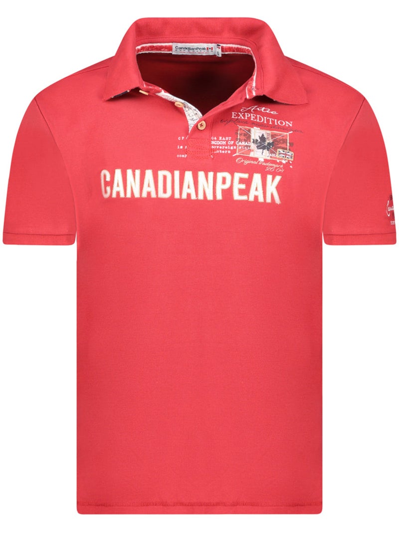 Polo kasoneak – canadian peak Rood - Kiabi