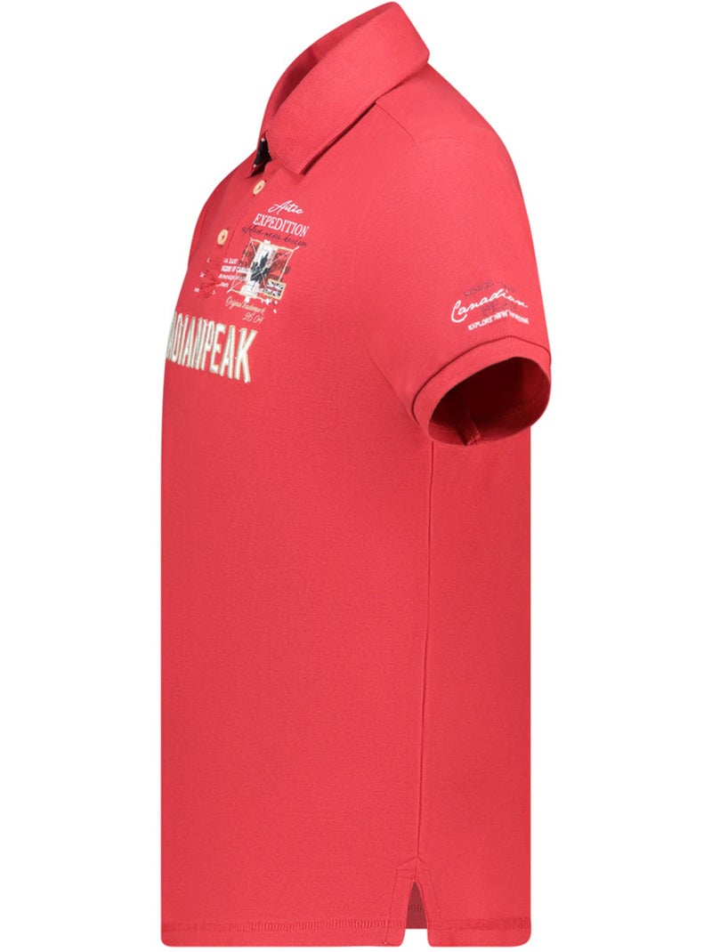 Polo kasoneak – canadian peak Rouge - Kiabi