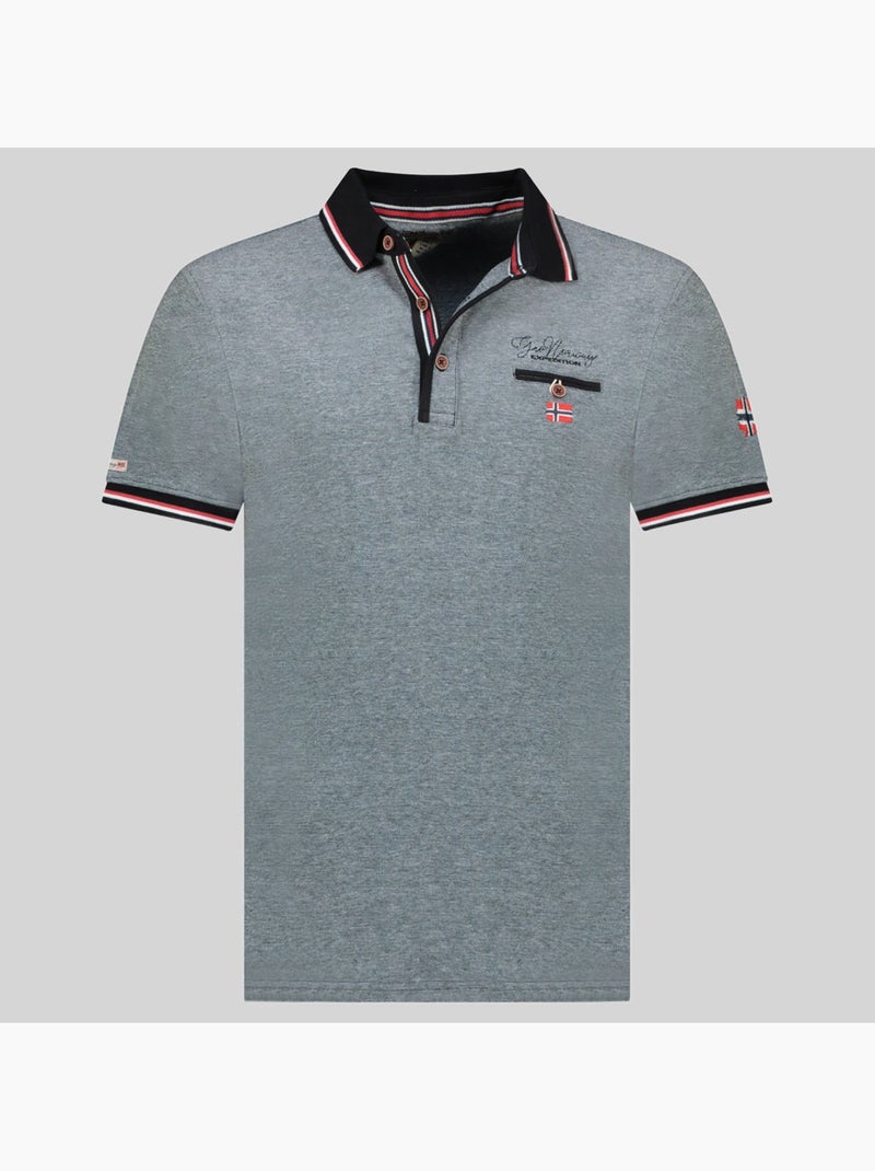 Polo kblended – geographical norway Noir - Kiabi