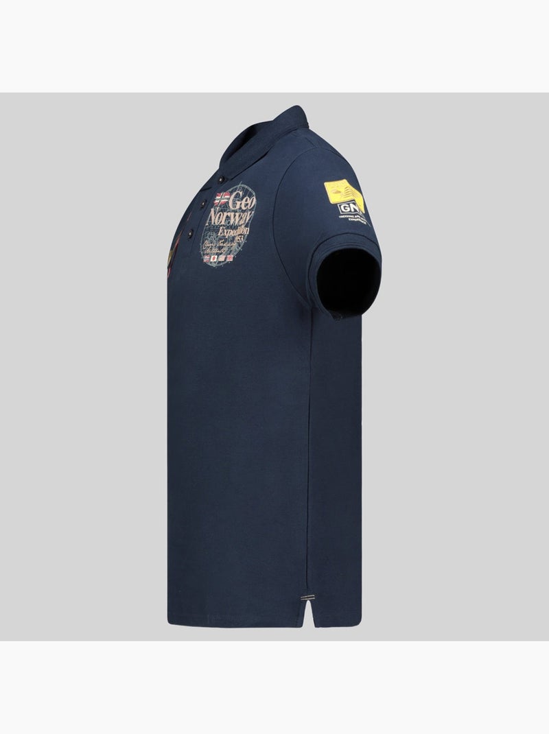 Polo kelan – geographical norway Bleu marine - Kiabi