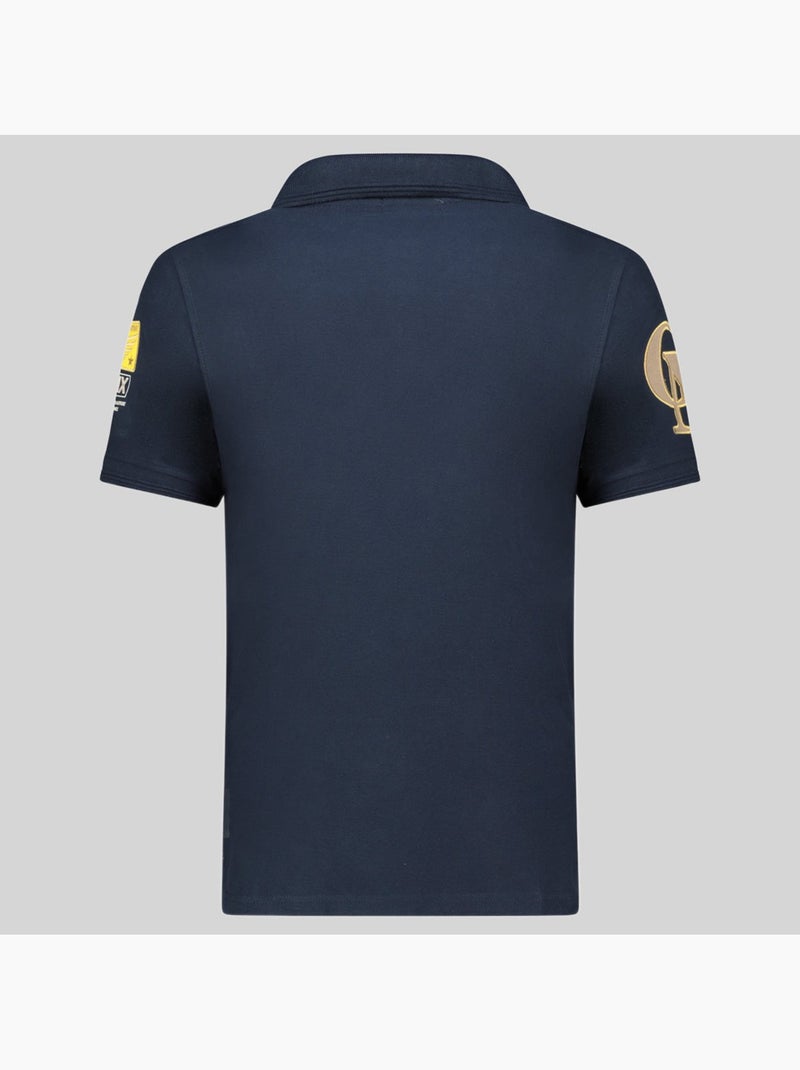 Polo kelan – geographical norway Marineblauw - Kiabi