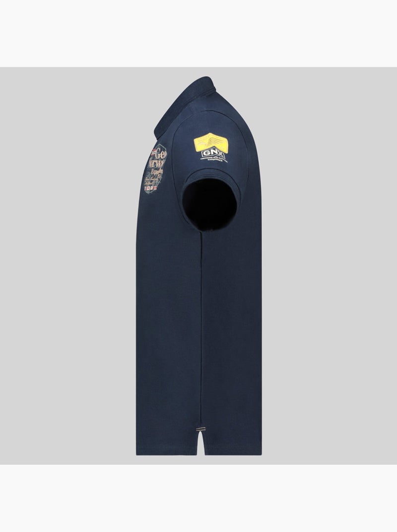 Polo kelan – geographical norway Marineblauw - Kiabi