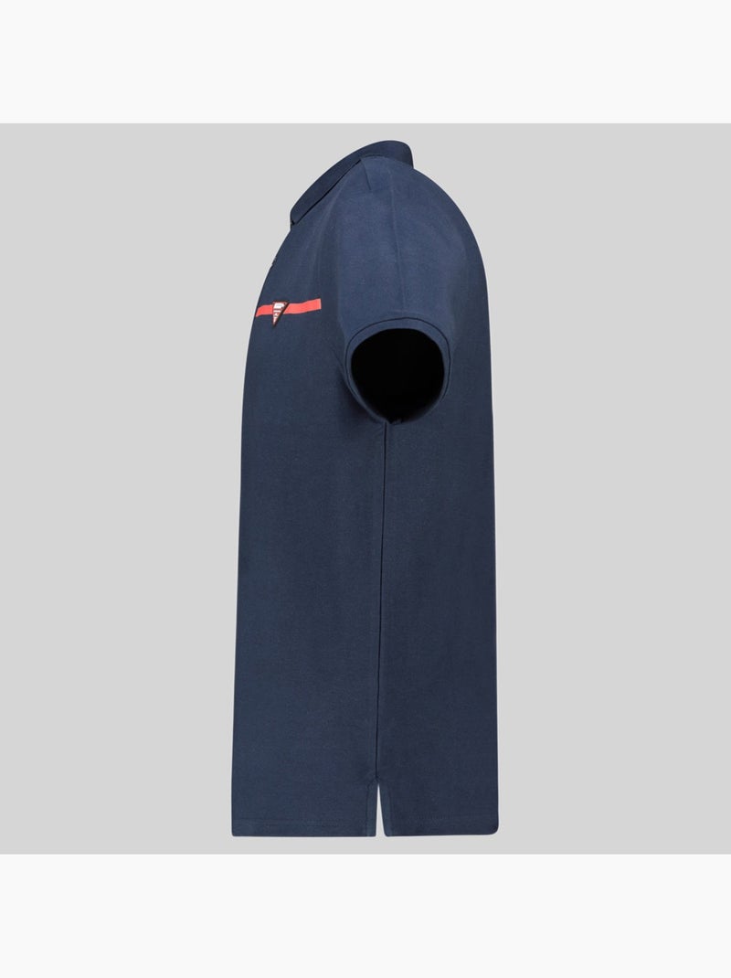 Polo kelif – geographical norway Marineblauw - Kiabi