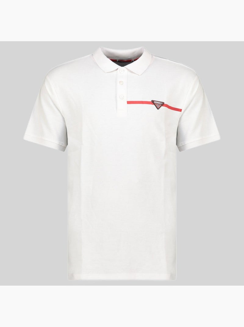 Polo kelif – geographical norway Wit - Kiabi