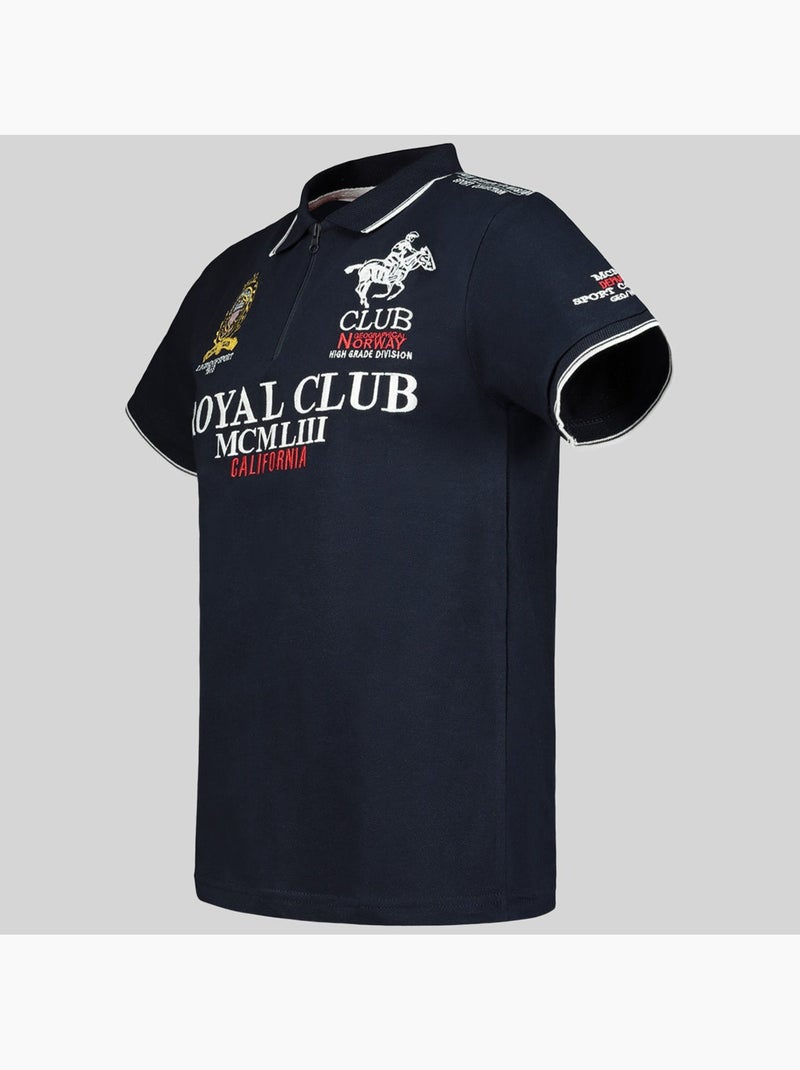 Polo keratine – geographical norway Bleu marine - Kiabi