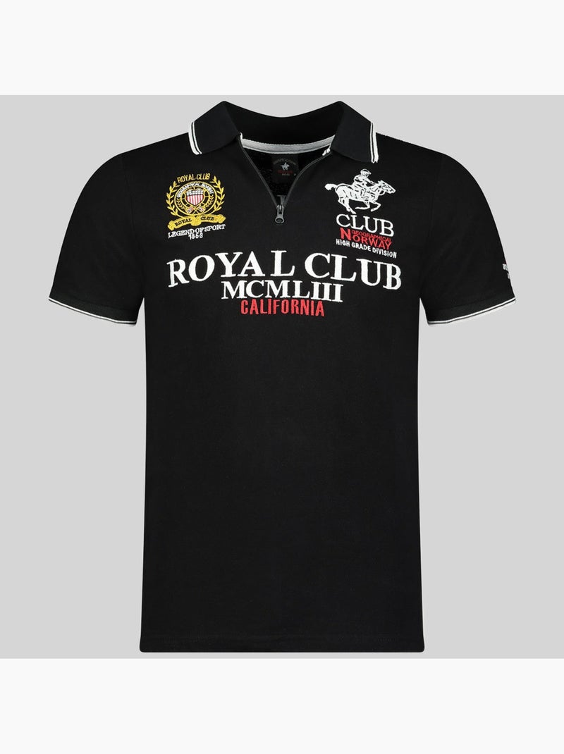 Polo keratine – geographical norway Noir - Kiabi