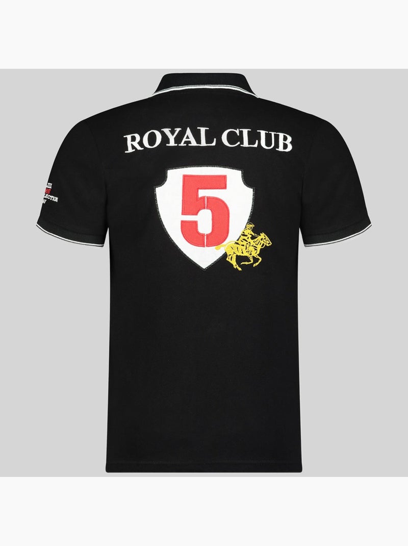 Polo keratine – geographical norway Zwart - Kiabi