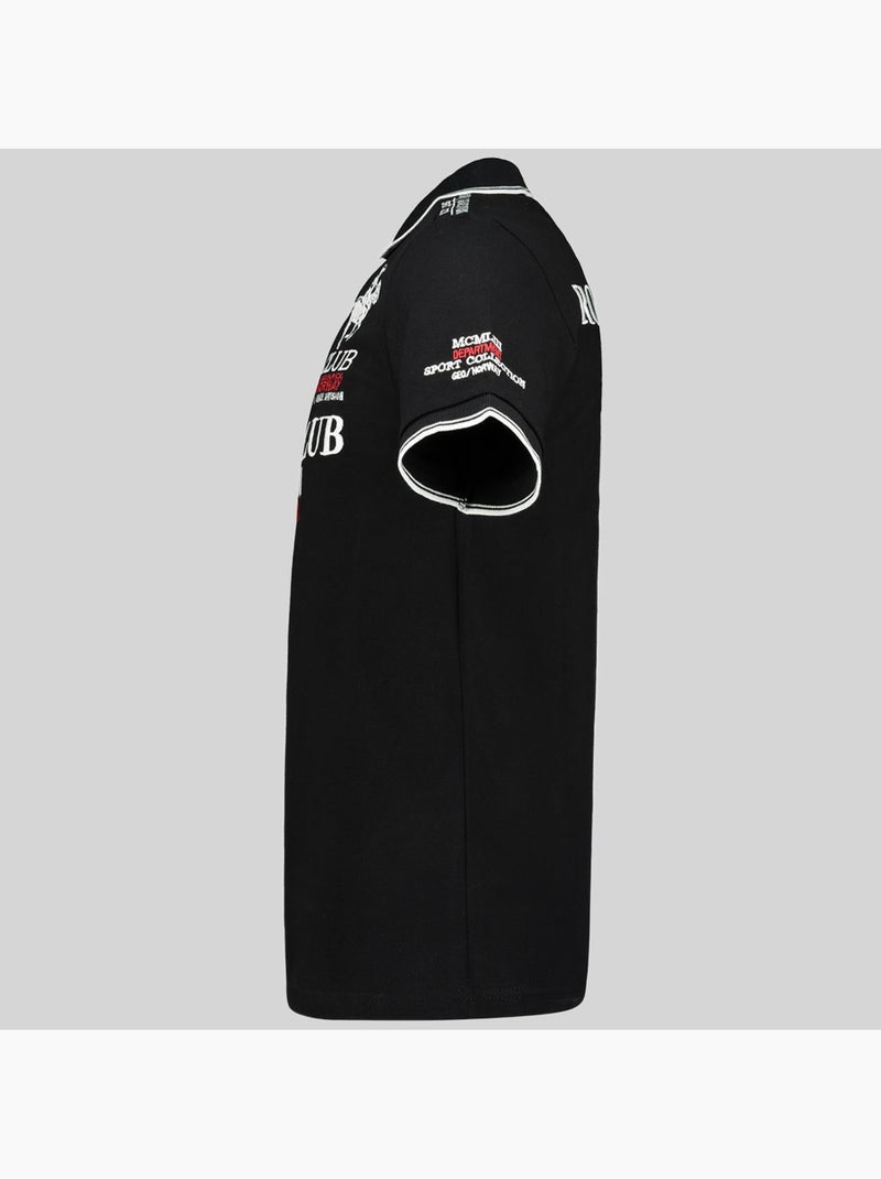 Polo keratine – geographical norway Zwart - Kiabi