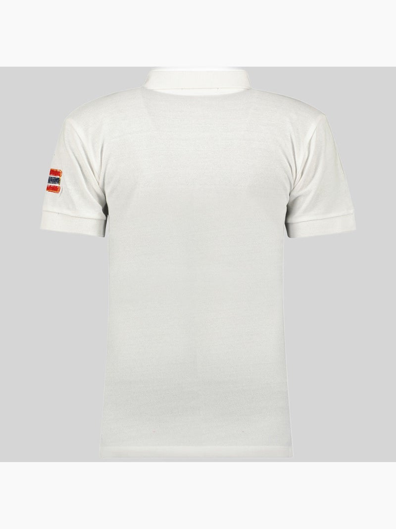 Polo kerry – geographical norway Blanc - Kiabi