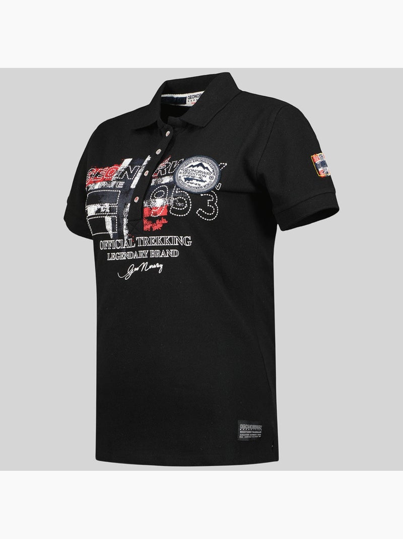 Polo kerry – geographical norway Noir - Kiabi