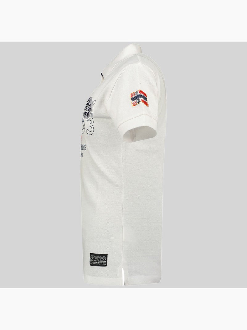 Polo kerry – geographical norway Wit - Kiabi
