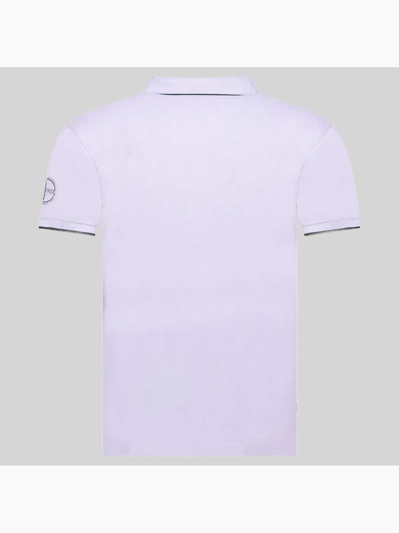 Polo kesley – geographical norway Mauve lilas - Kiabi