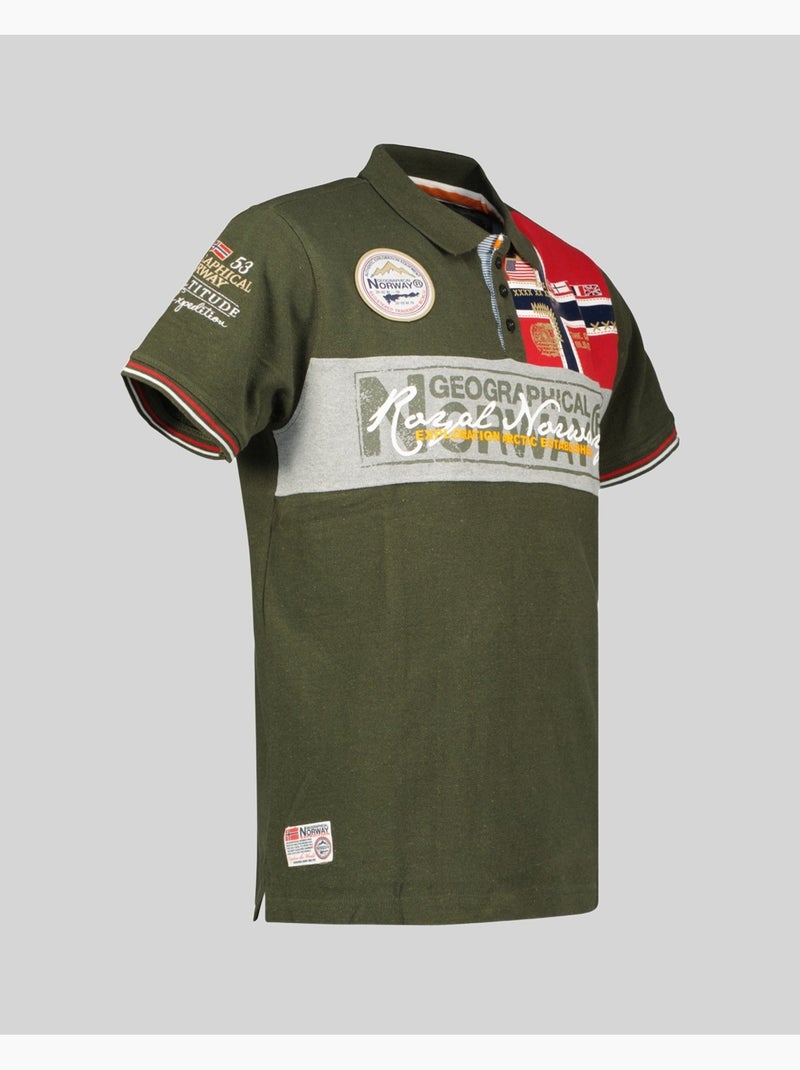 Polo kidney – geographical norway Kaki - Kiabi