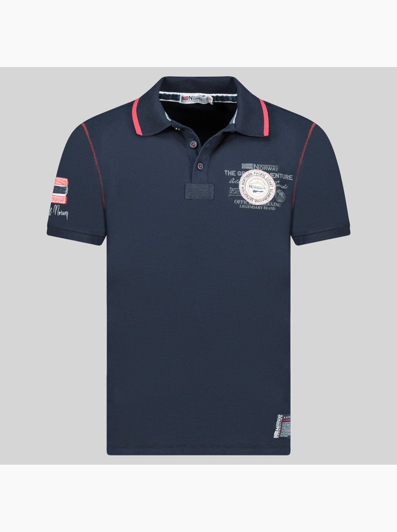 Polo kilsvik – geographical norway Bleu marine - Kiabi