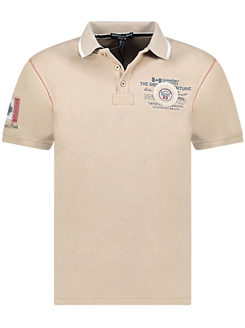 Polo kilsvikeak – canadian peak Beige - Kiabi