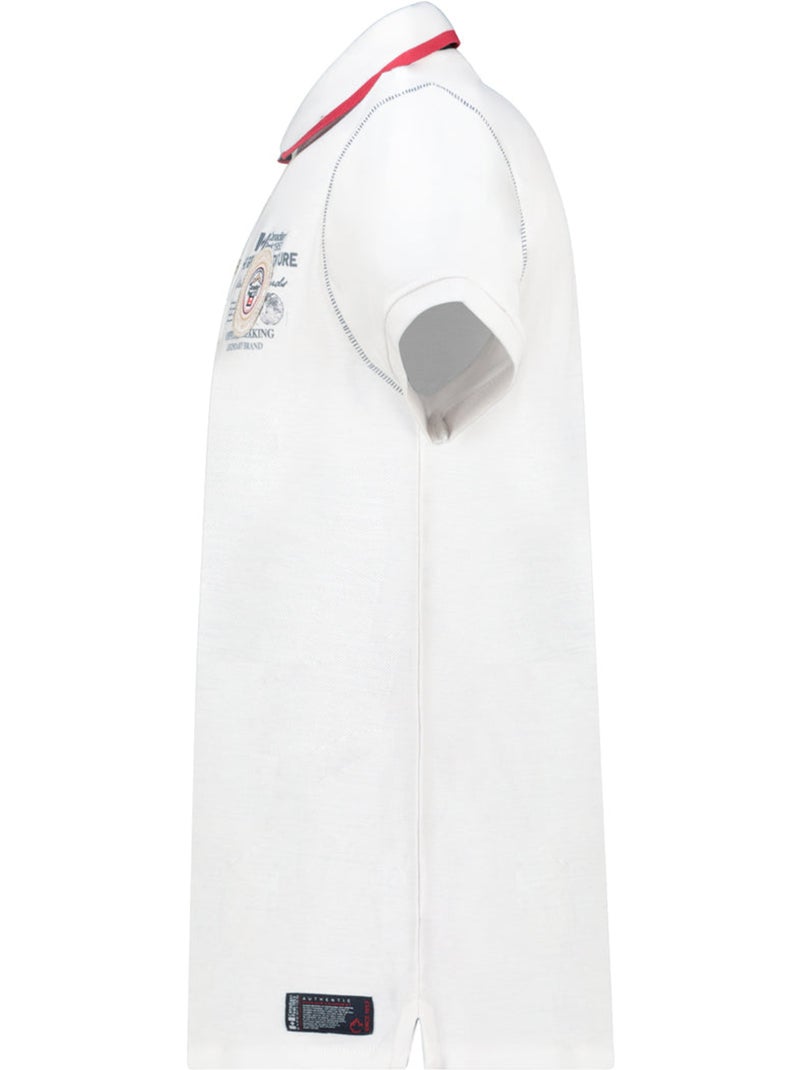 Polo kilsvikeak – canadian peak Blanc - Kiabi