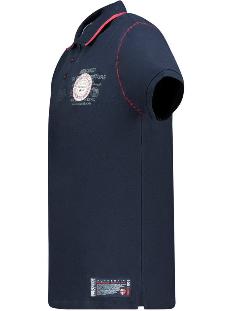 Polo kilsvikeak – canadian peak Bleu marine - Kiabi