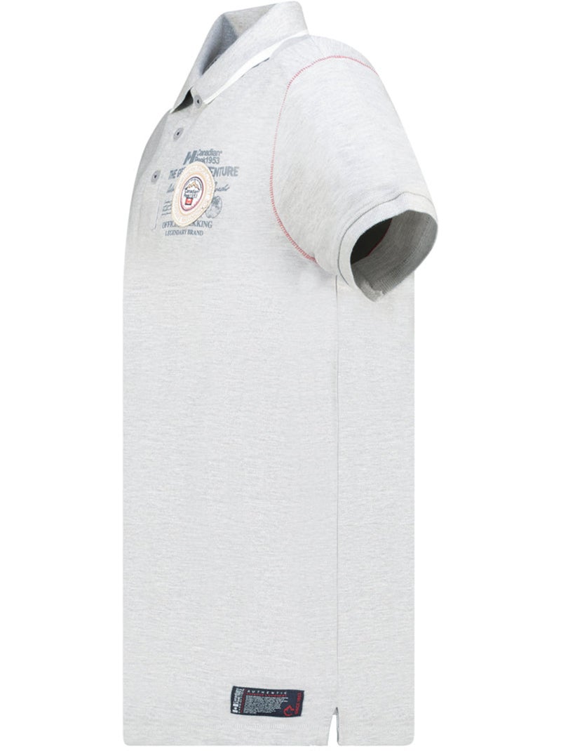 Polo kilsvikeak – canadian peak Gris clair - Kiabi