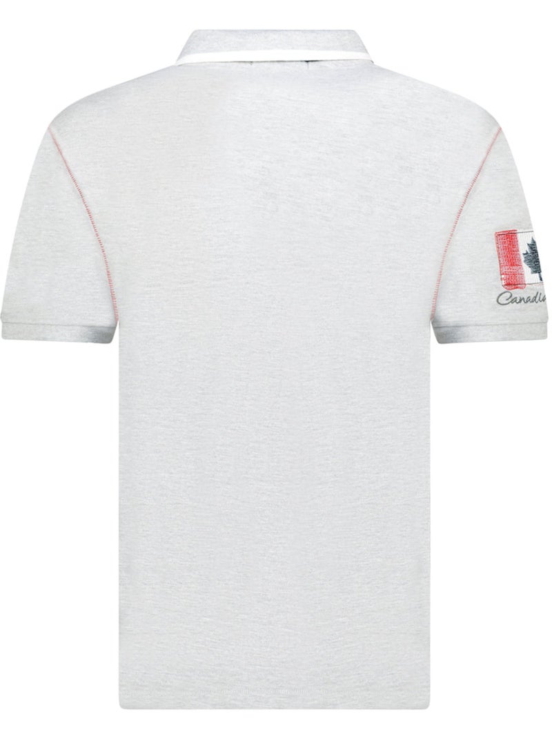 Polo kilsvikeak – canadian peak Lichtgrijs - Kiabi