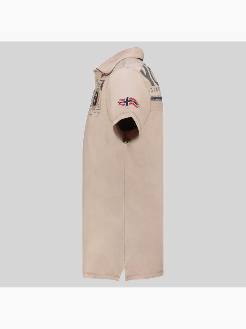 Polo kimac – geographical norway Beige - Kiabi