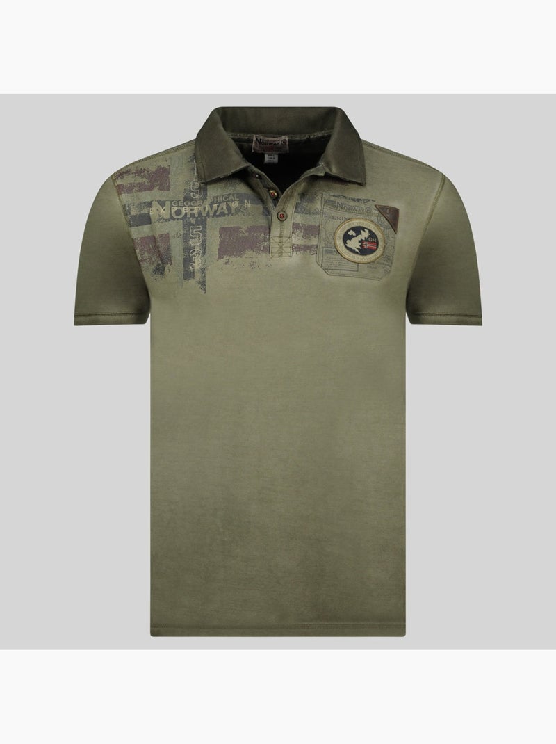 Polo kimac – geographical norway Kaki - Kiabi