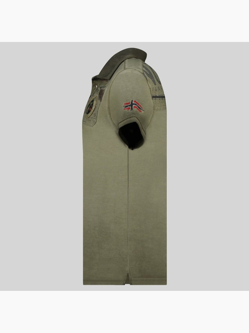 Polo kimac – geographical norway Kaki - Kiabi