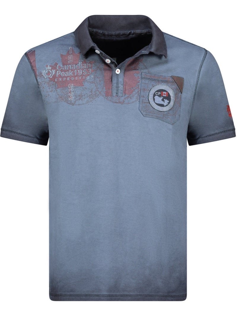 Polo kimaceak – canadian peak Bleu marine - Kiabi