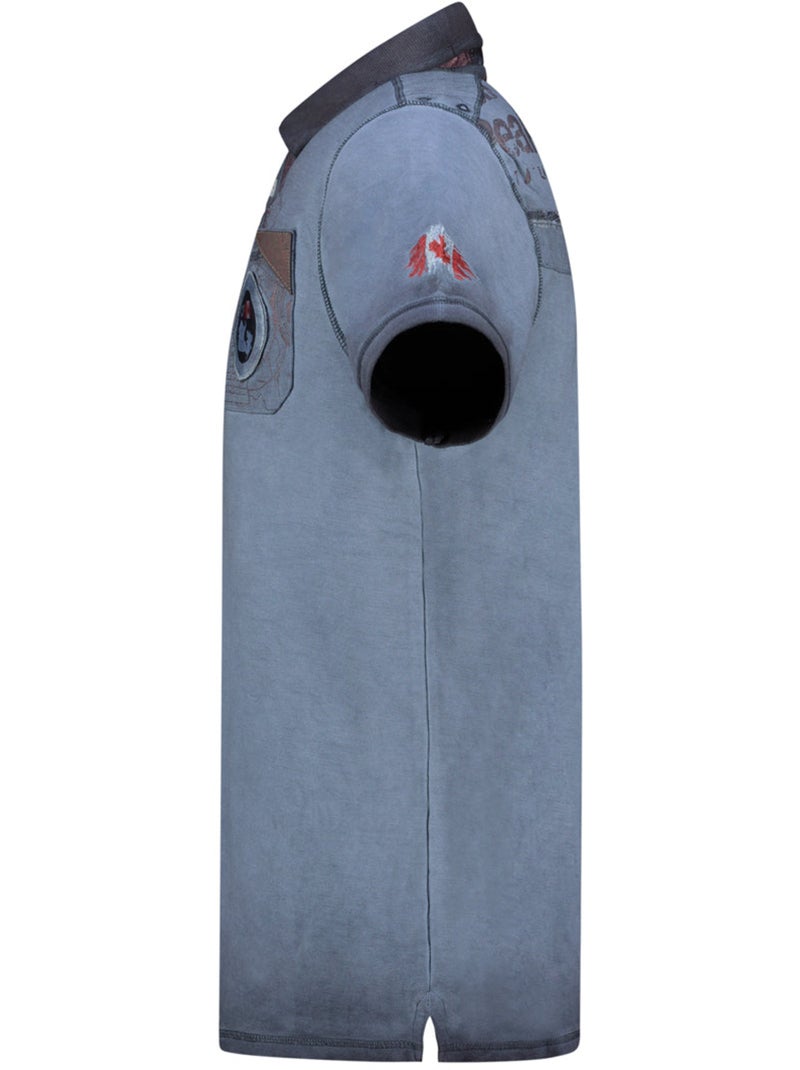 Polo kimaceak – canadian peak Bleu marine - Kiabi
