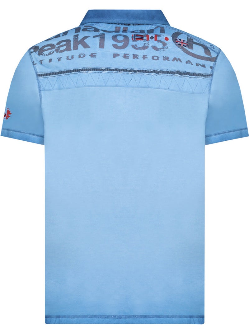 Polo kimaceak – canadian peak Bleu - Kiabi