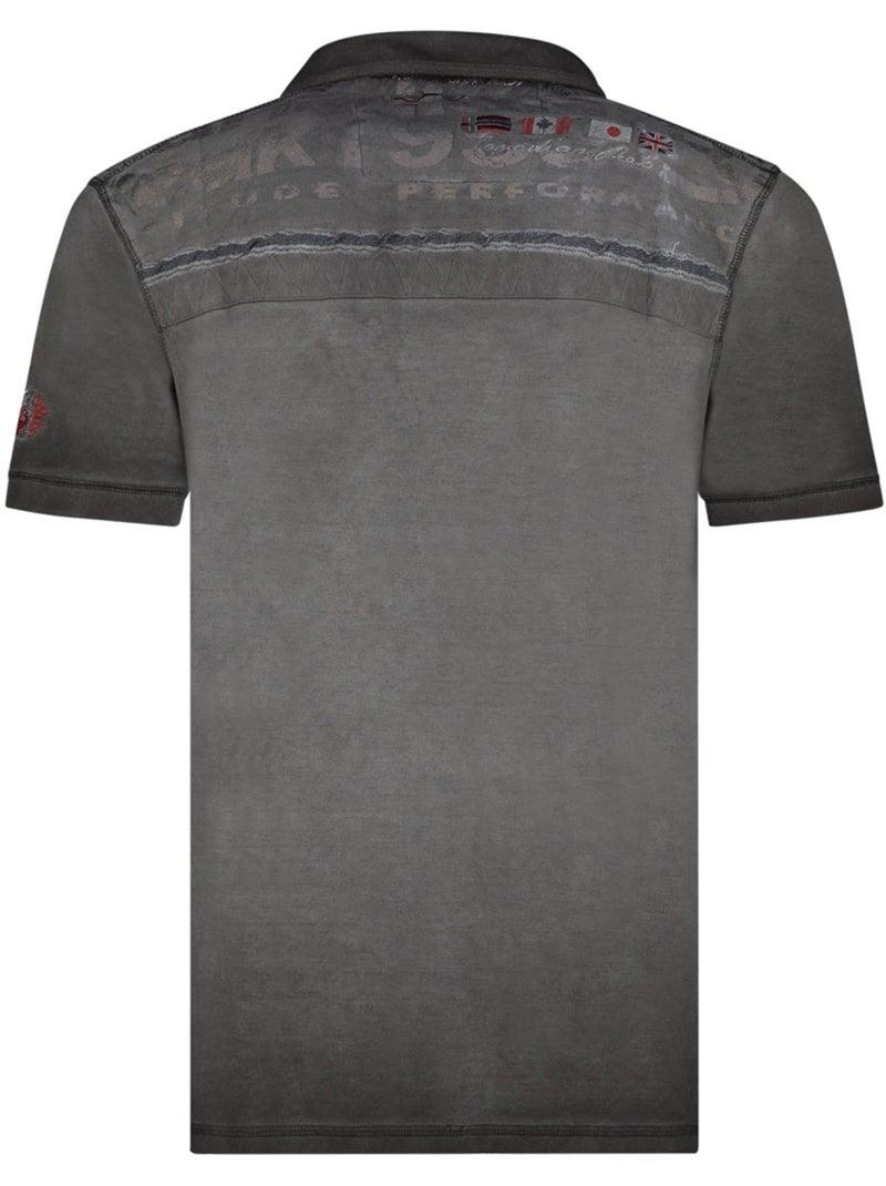 Polo kimaceak – canadian peak Zwart - Kiabi