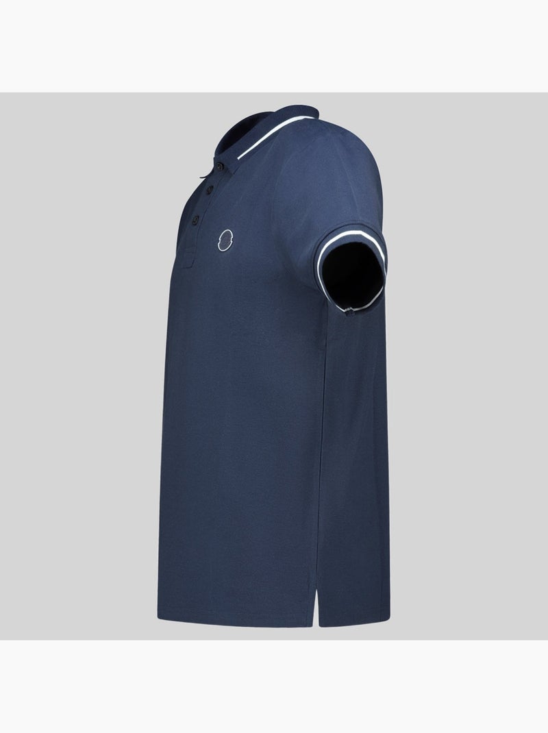 Polo klerio – geographical norway Marineblauw - Kiabi